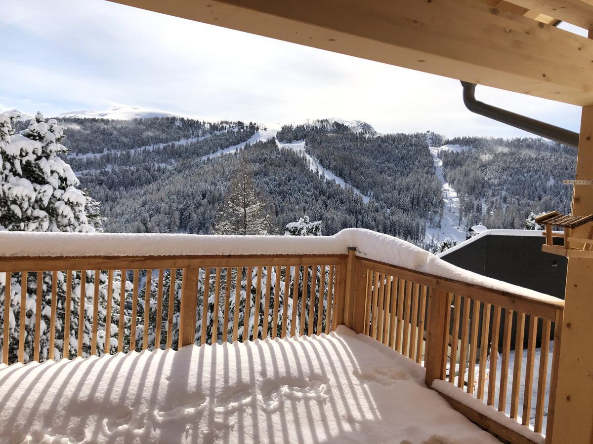 Auszeit Ferienhaus für 6 Personen ,mit großer Terrasse und Panoramablick, Turracher Höhe -A1 Haus 436 a links- Exterior foto