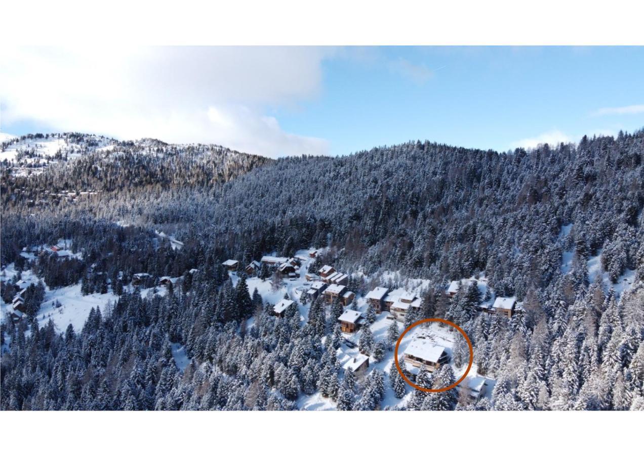 Auszeit Ferienhaus für 6 Personen ,mit großer Terrasse und Panoramablick, Turracher Höhe -A1 Haus 436 a links- Exterior foto