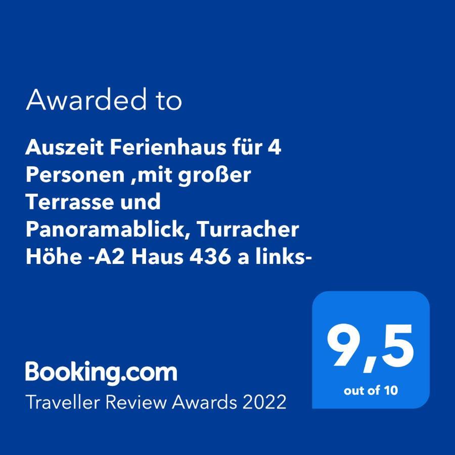 Auszeit Ferienhaus für 6 Personen ,mit großer Terrasse und Panoramablick, Turracher Höhe -A1 Haus 436 a links- Exterior foto